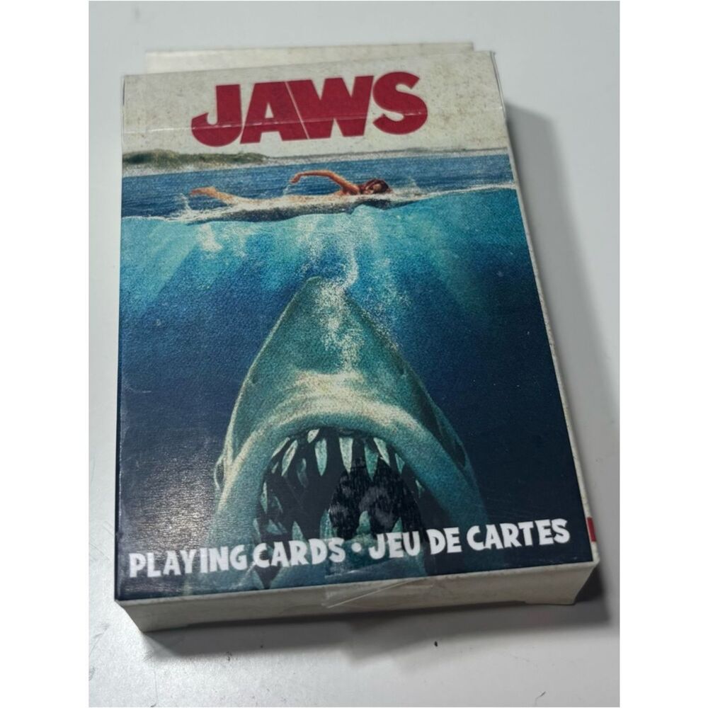 New Jaws Themed Playing Cards - Blue/White Deck